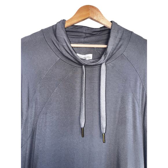 Koolaburra by UGG Gray Long Sleeve Top with Pockets Size M - Picture 2 of 5